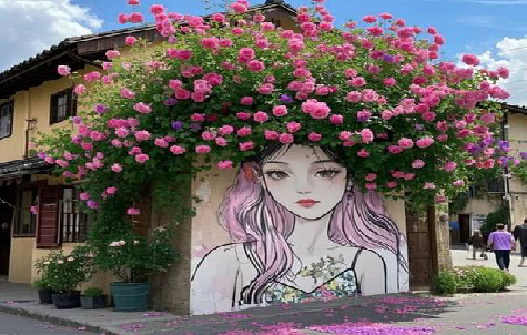 建水怎么设计网红打卡墙绘