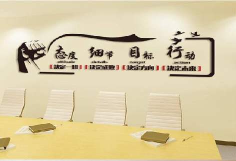 建水企业文化墙主要展示什么？