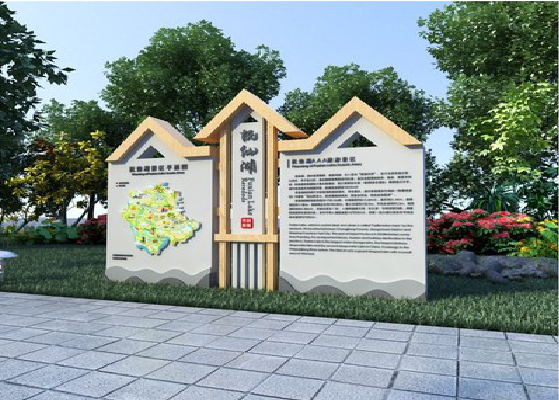 建水景区标识标牌设计要求。