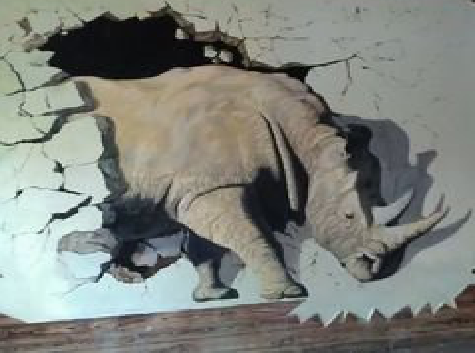 建水在墙绘中，如何绘制3D效果？